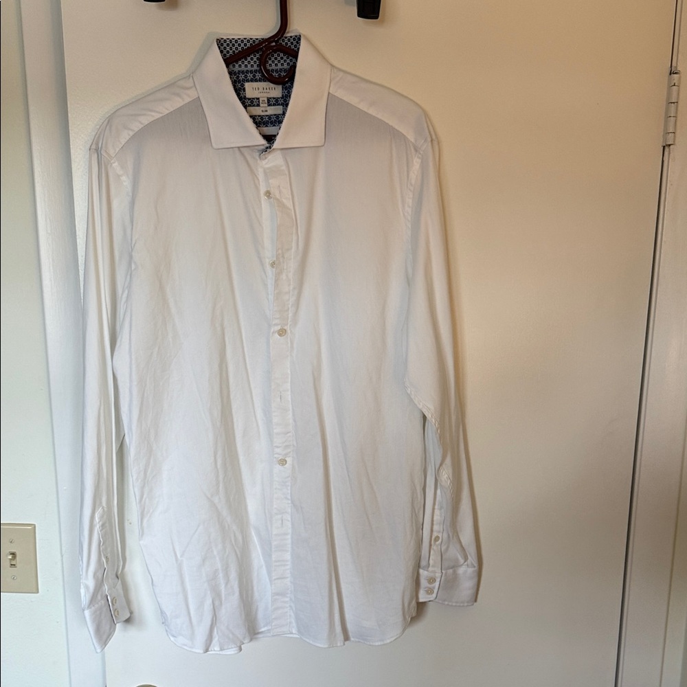 Ted Baker White Dress Shirt for Men